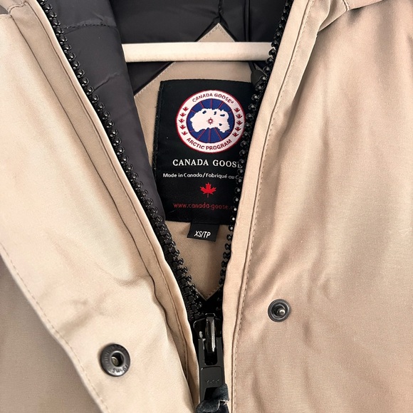 Canada Goose Victoria Parka in Tan - Picture 2 of 11